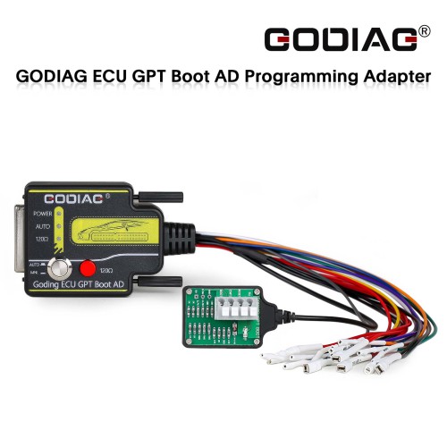 2024 GODIAG ECU GPT Boot AD Connector for ECU Reading Writing No Need Disassembly Compatible with FC200