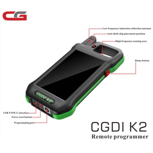 2024 Wifi CGDl K2 Professional Multi-functional Smart Locksmith Key Tool Remote Generator Support 96Bit ID48 Copy